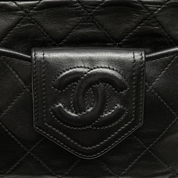 Pre-Loved Chanel CC Quilted Lambskin Tassel Camera Bag - Picture 8 of 12